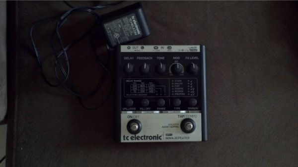 Pedal Nova Repeater Delay TC Electronic