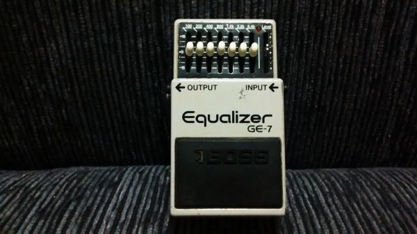 Equalizador Boss Equalizer GE-7
